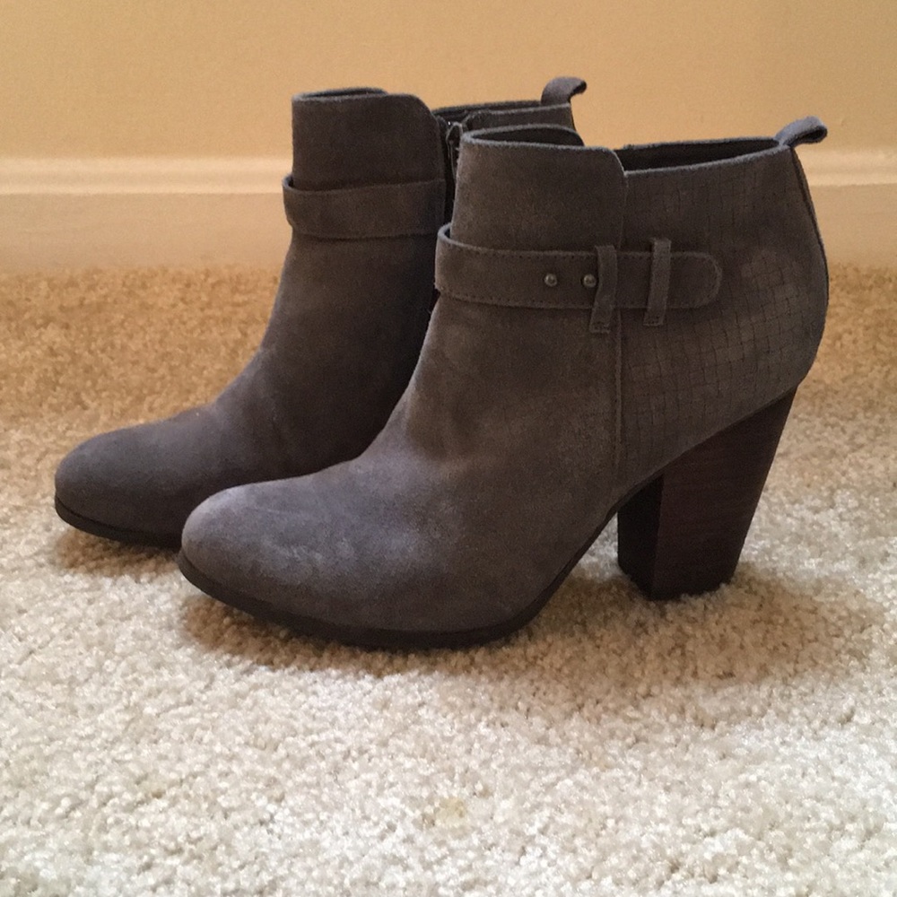 Michael Shannon Grey Booties